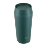 bru ceramic travel mug 12oz in aranya green
