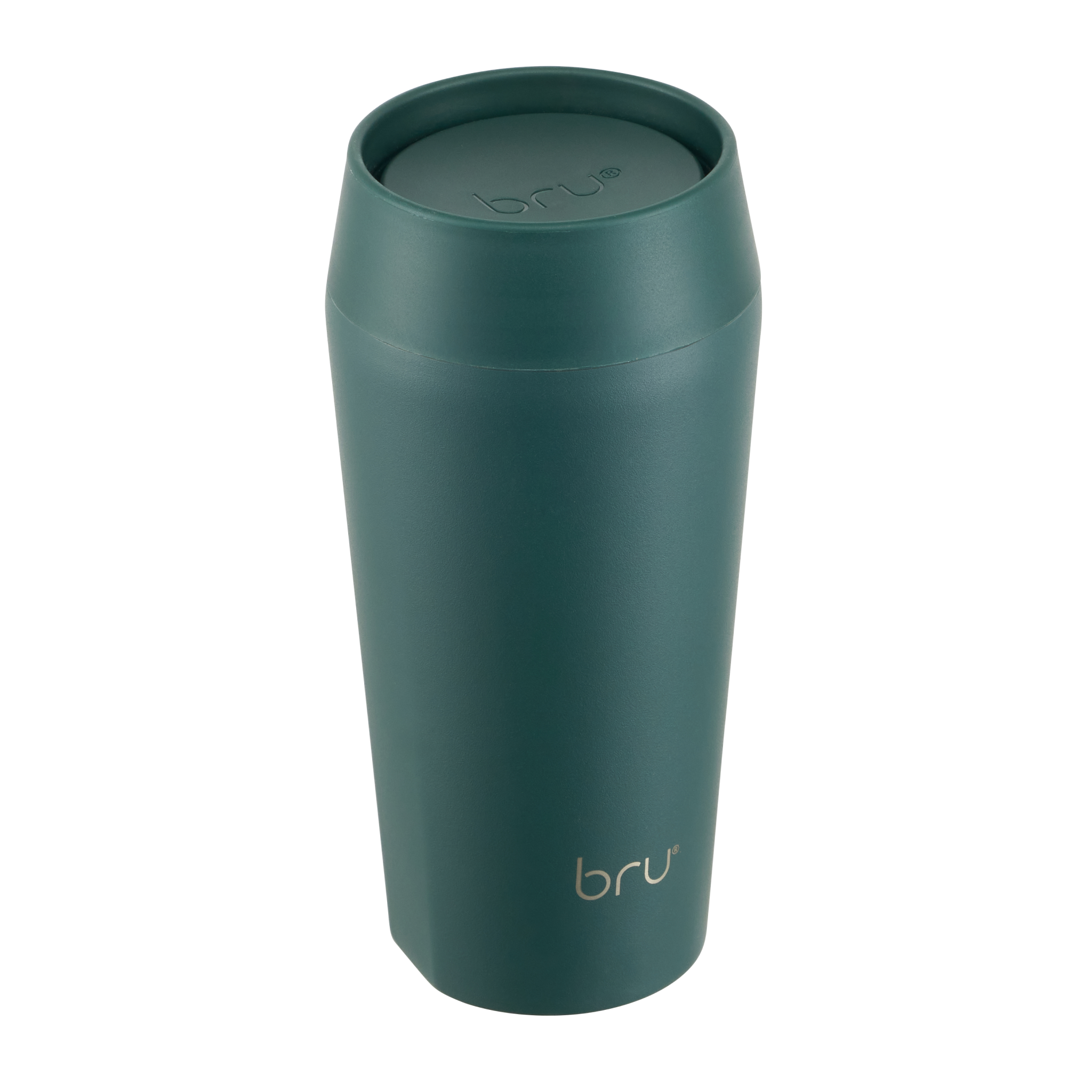 bru ceramic travel mug 12oz in aranya green
