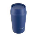 bru ceramic travel mug 8oz in blue planet