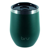 bru cup green, thermal cup, insulated cup, insulated coffee mug, insulated mug