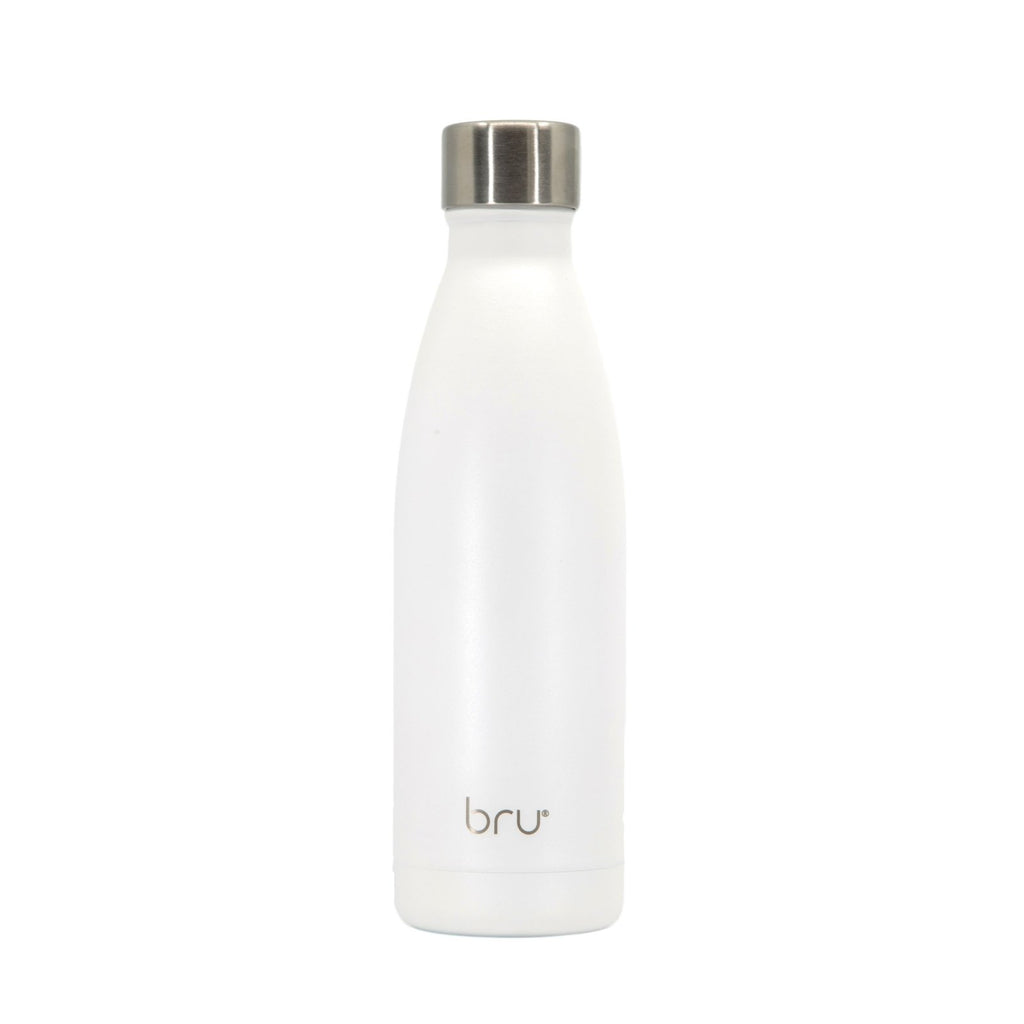 reusable water bottle white,keep cold water bottle, vacuum water bottle, double walled water bottle